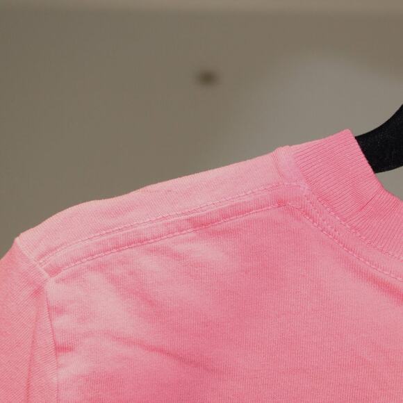 Sporty & Rich Basic T-Shirt in Pink Size Small Made in USA - Picture 6 of 7